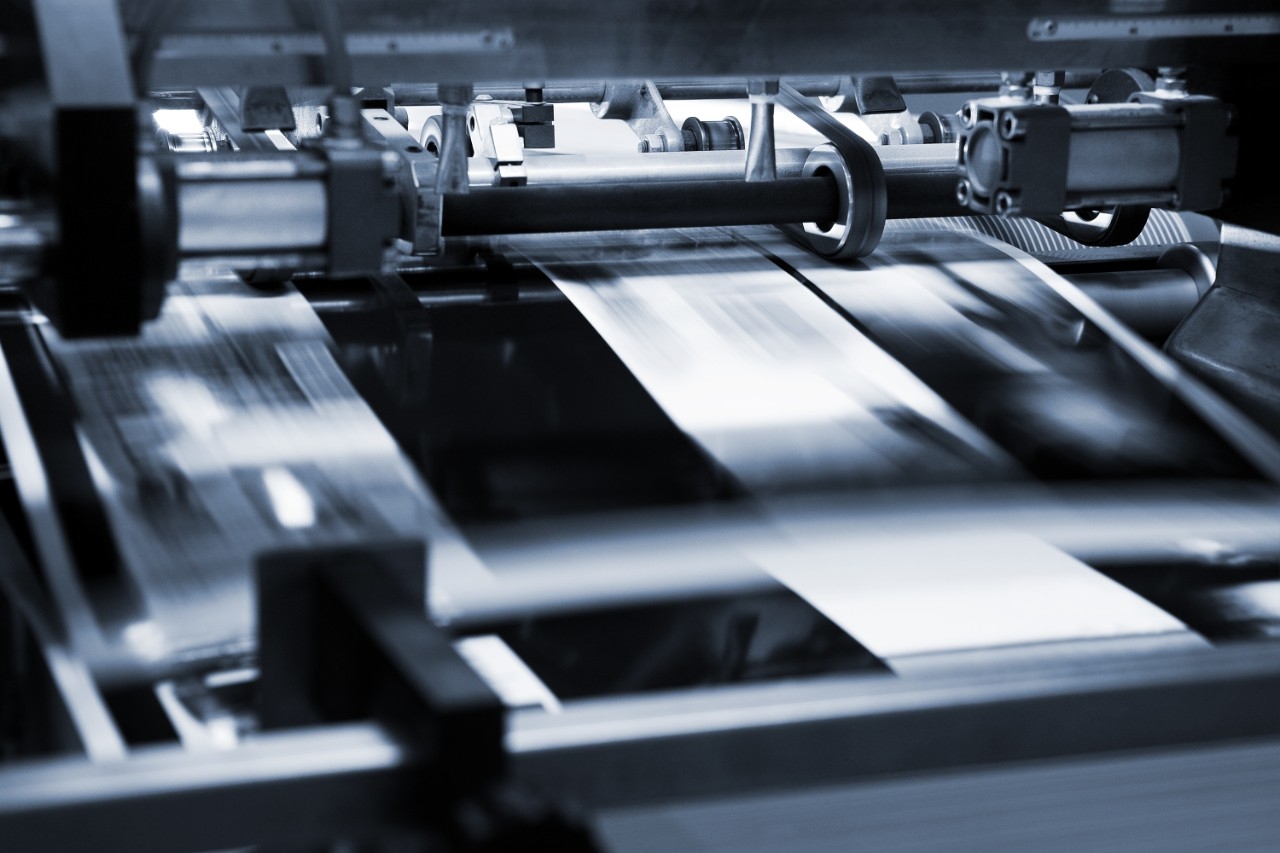 Ink printing process