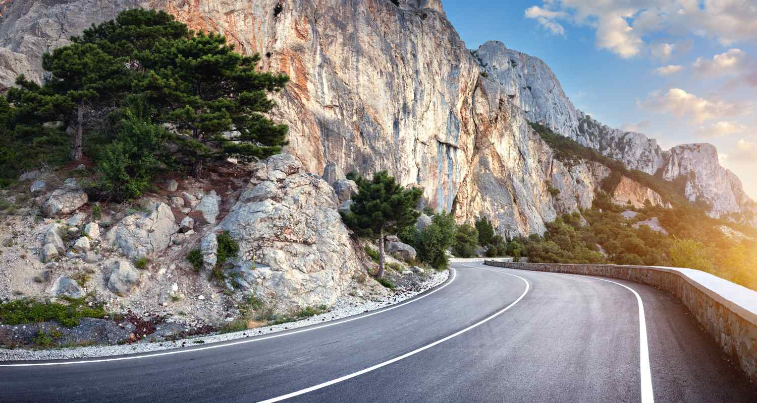 Vista de una carretera