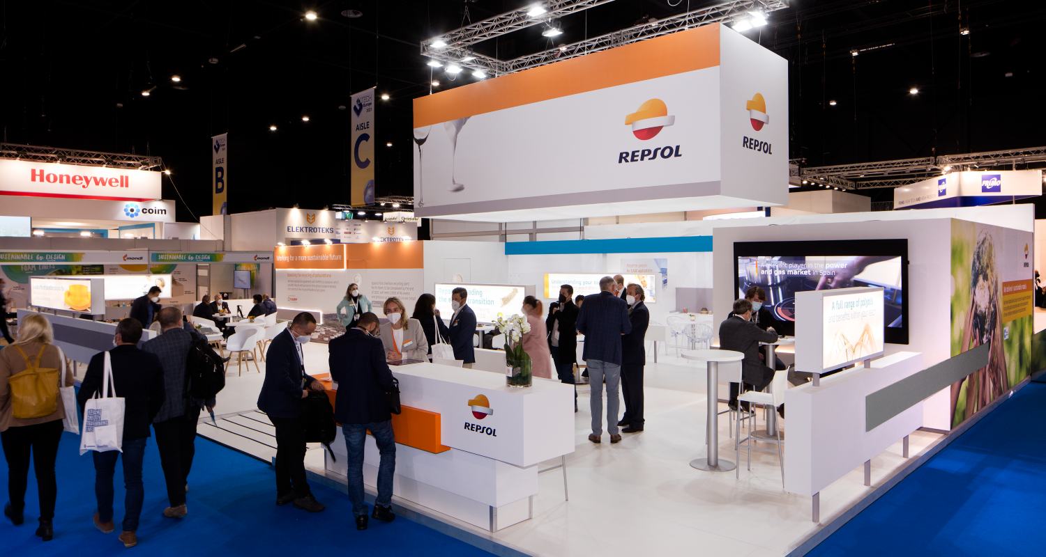 Repsol's stand at the UTECH event