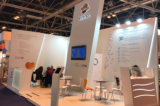 Repsol&rsquo;s stand at CPhI Worldwide