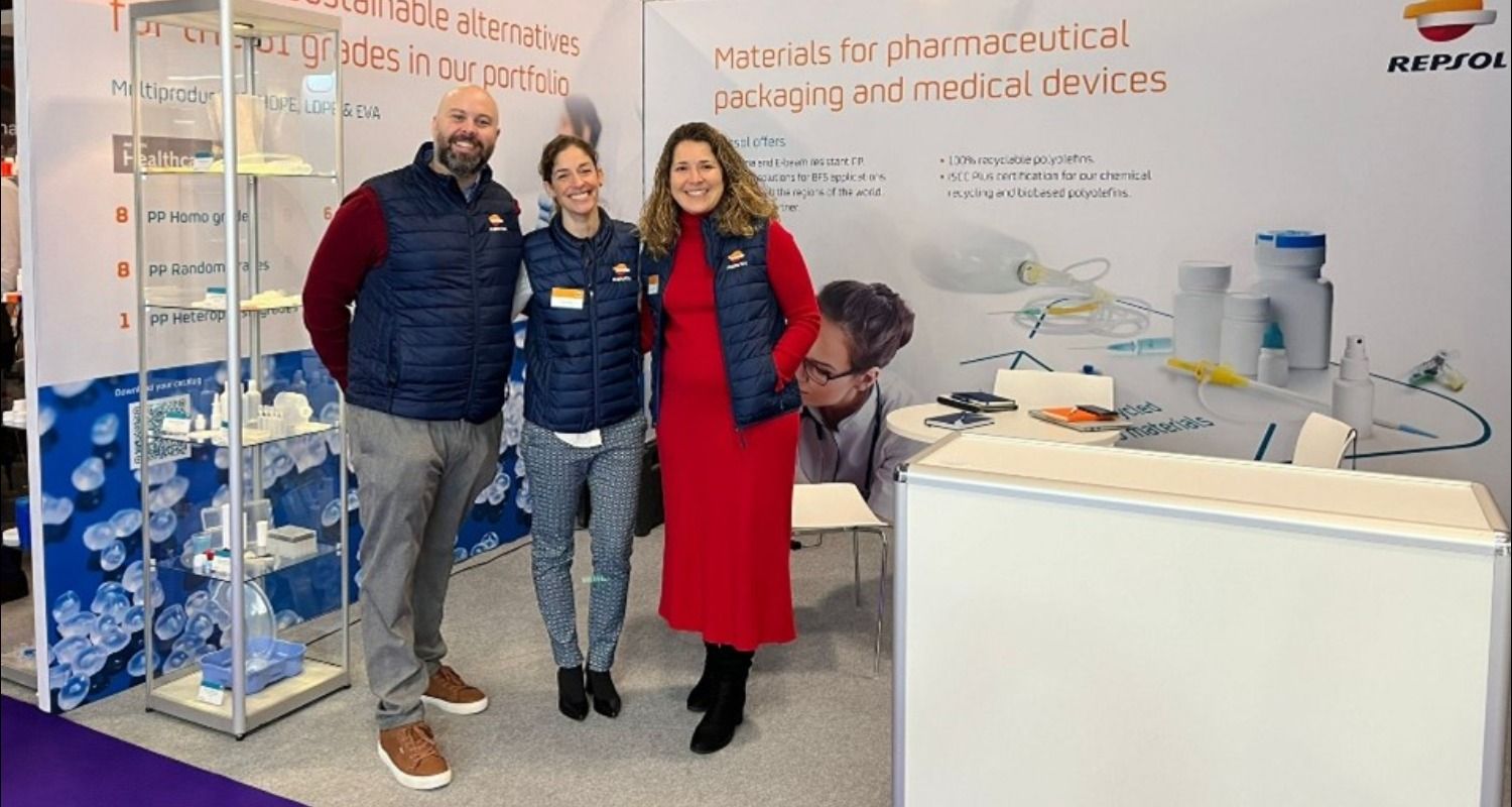 Repsol stand at Pharmapack 2025