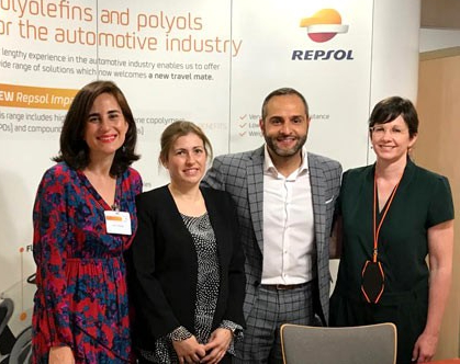 Repsol&rsquo;s stand at the SFIP fair