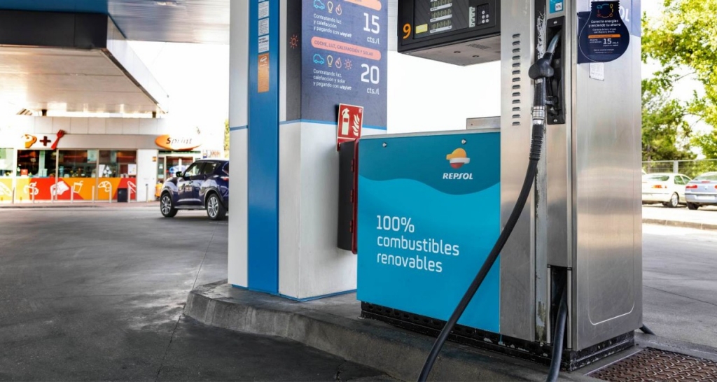 A renewable fuel dispenser