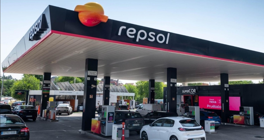 Estación de servicio de Repsol