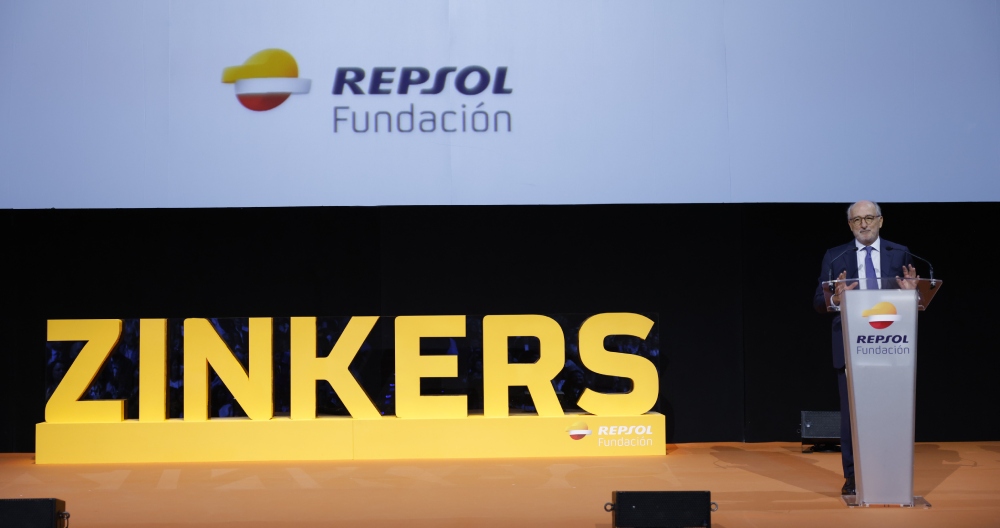 Antonio Brufau en los Premios Zinkers 2023