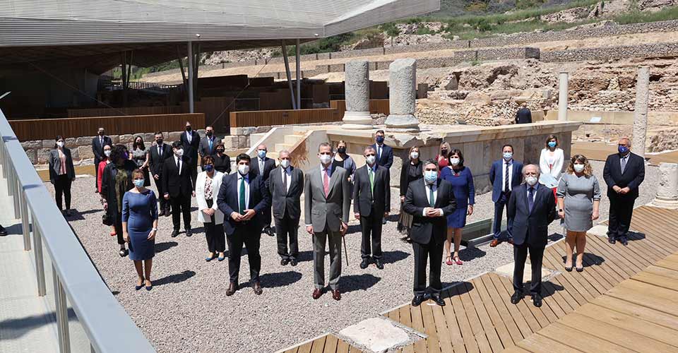 Inauguración por el Rey Felipe VI del Museo del Foro Romano de Cartagena