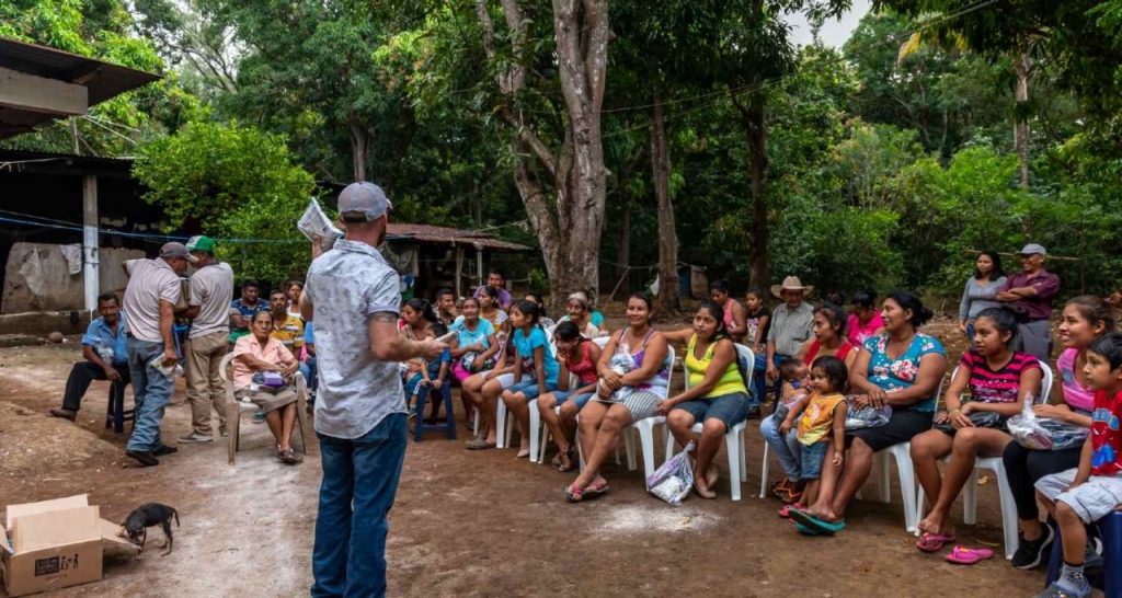 Reunión de una comunidad