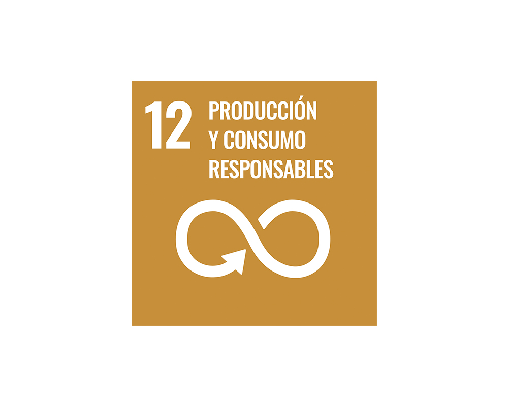Logo ODS 12 Producción y consumo responsable