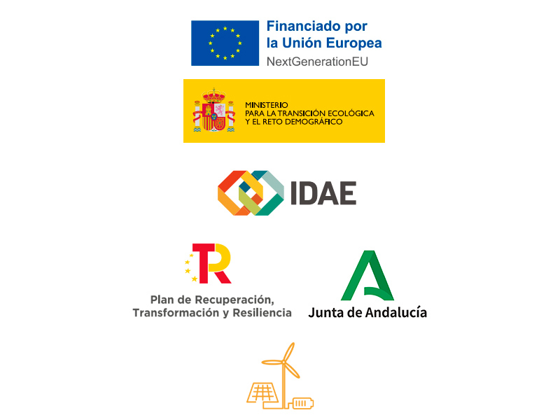 Logos subvención Factoría GLP Algeciras