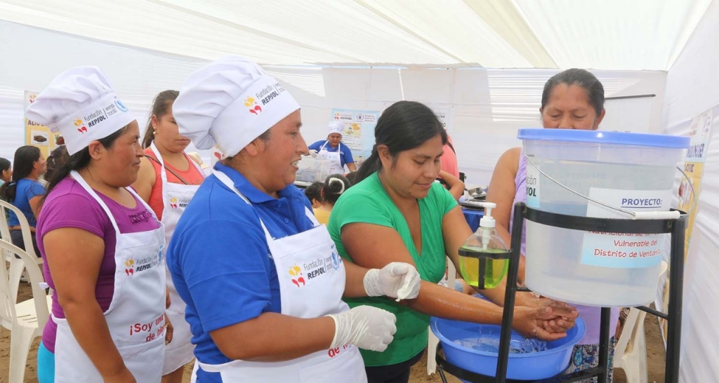 Mujeres de una comunidad