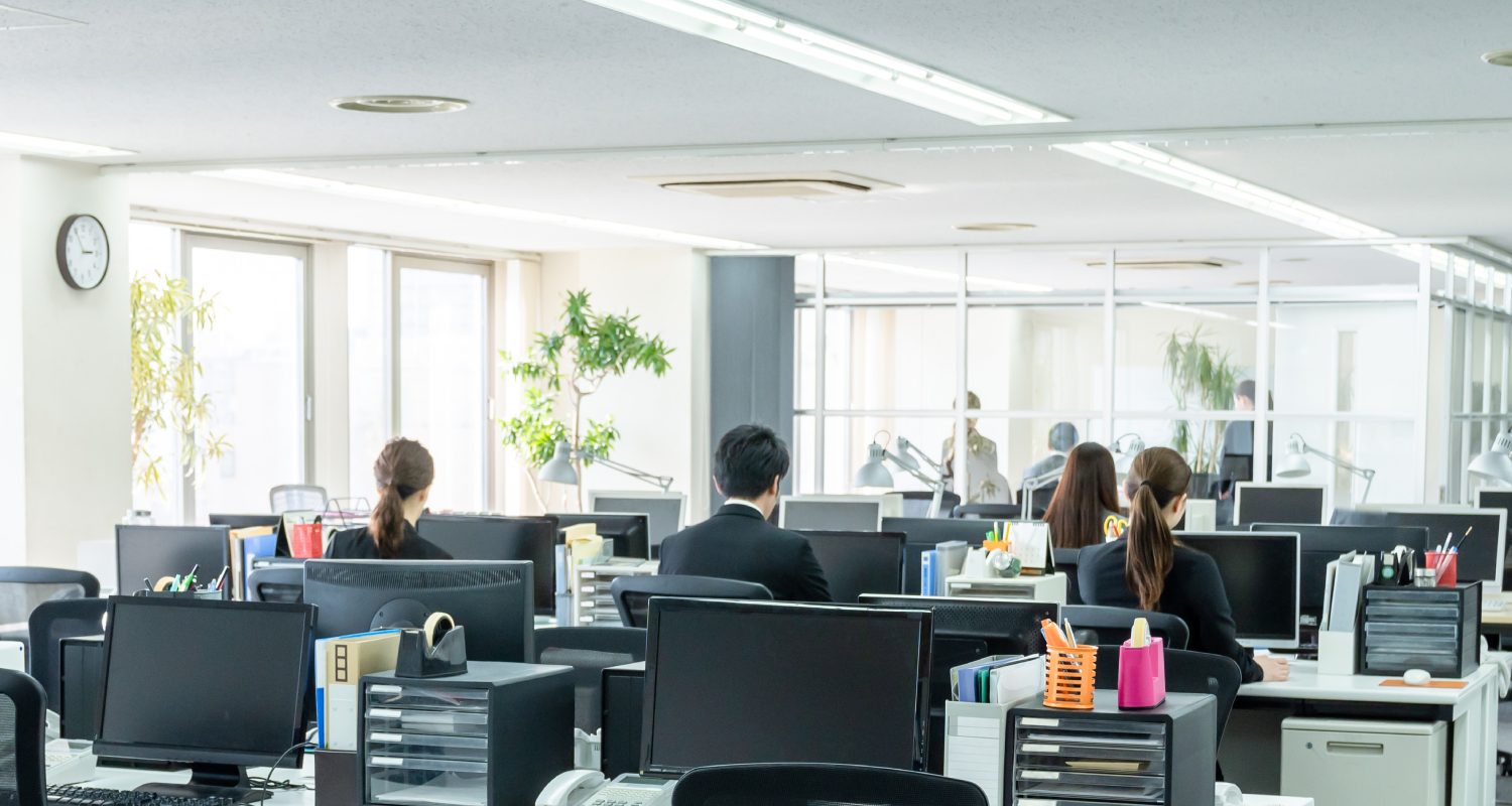 Workers in an office
