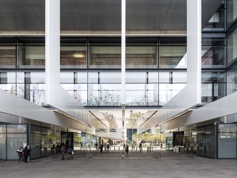 Entrada de Campus Repsol