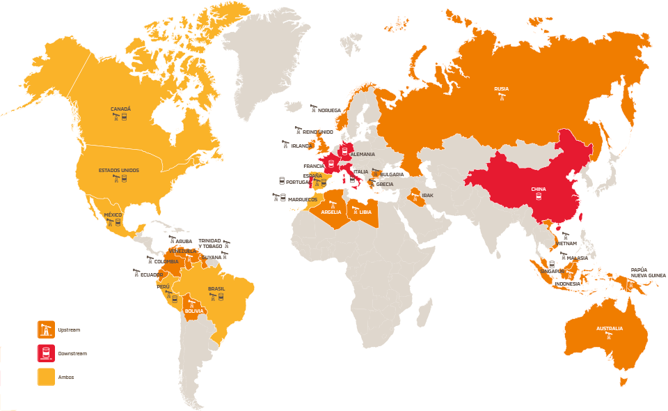 Mapa del mundo