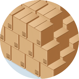 Cajas apiladas Cajas apiladas