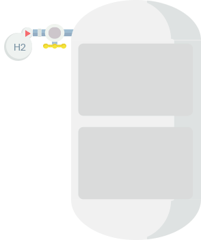 Hydrogenation tank